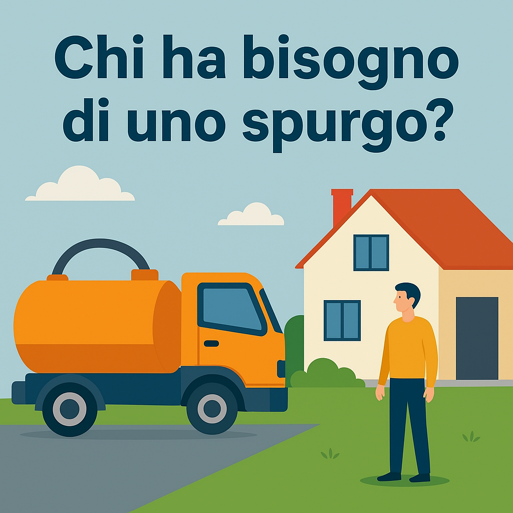 Scopri di più sull'articolo Chi ha bisogno dello spurgo: quando, perché e come